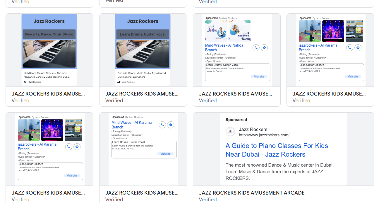 Google Ads optimization screenshot